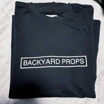 TIGHTBOOTH 백야드 프롭스 T XL 블랙