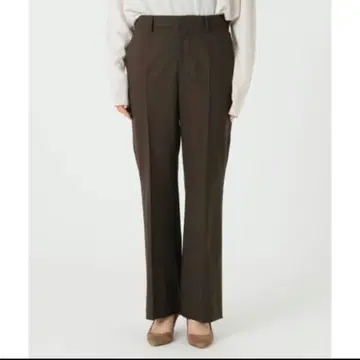 플라주 plage 워스티드 스트레치 팬츠 울 34 새상품급