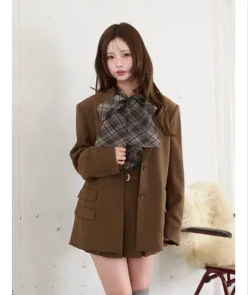 Darich 아지메 포켓 테일러드 자켓