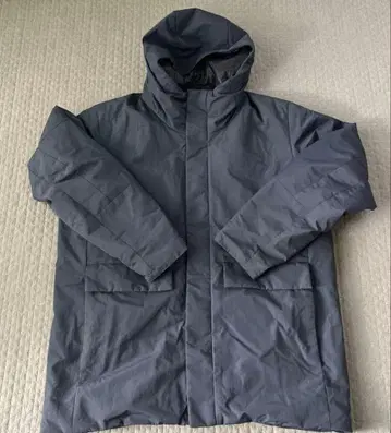 UNIQLO 하이브리드 다운 코트 네이비 XL 사이즈