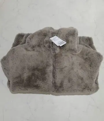 Plage Vegancode / 비건 코드 FAUX FUR 블루종