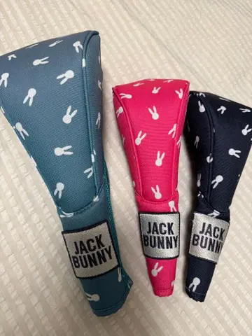 잭 버니 골프 헤드커버 3개 세트