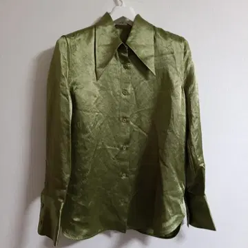 프레이 아이디 올리브 그린 긴팔 셔츠