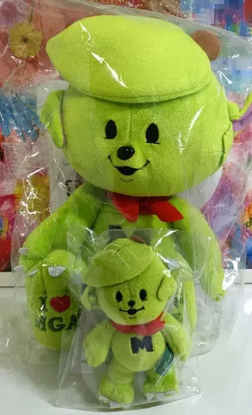 메멜 미세스 봉제 인형 키링 세트