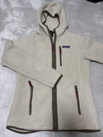 patagonia 플리스 자켓 M 크림