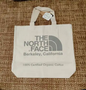 THE NORTH FACE 오가닉 코튼 토트백 내추럴 그레이
