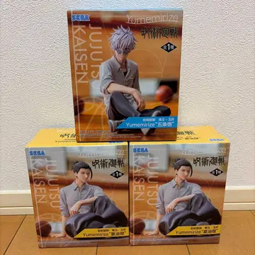 주술회전 고죠 사토루 게토 스구루 피규어 3체 세트