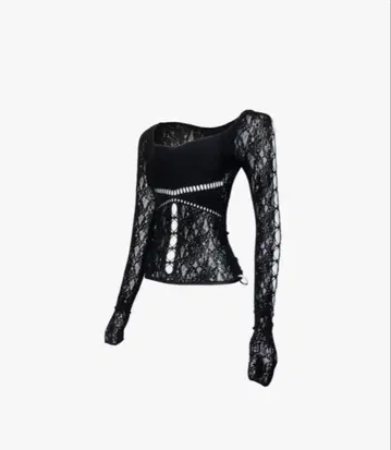 the led thread S ruched sculpt body lace