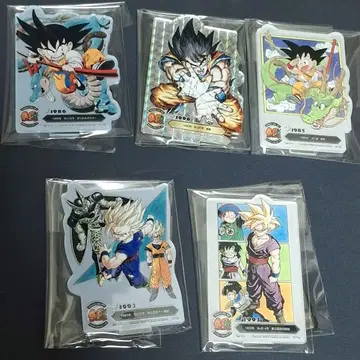 드래곤볼 제일복권 40주년 F상 ACLLECT 5종