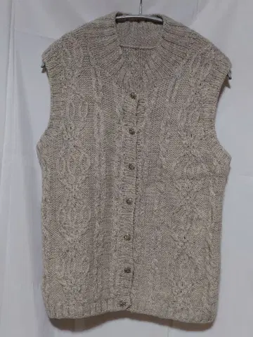 [ 새상품급 ] 핸드메이드 니트 베스트