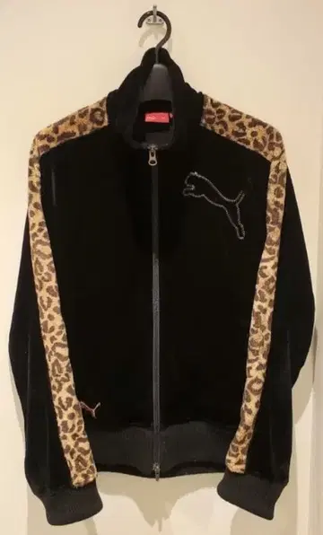 PUMA x BEAMS 레오파드 트랙 자켓