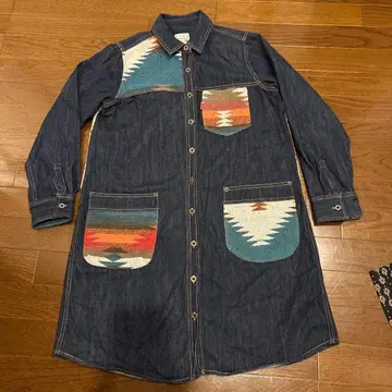 TITICACA 데님 셔츠 긴팔 M