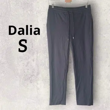 Dalia 달리아 [ S ] 고 스트레치 릴랙스 스트레이트 팬츠 네이비