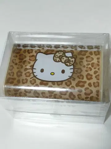 산리오 헬로키티 미니 서랍 소품함 레오파드 무늬 키티 새상품 익명 배송