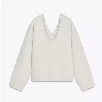 ZARA 소프트 V넥 맨투맨 L(11~13호)