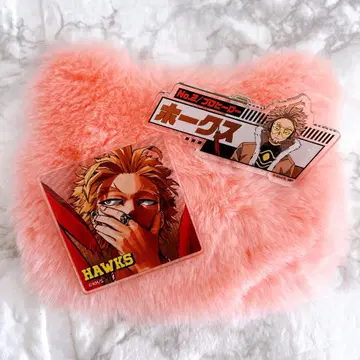 나의 히어로 아카데미아 호크스 아크릴 배지 2종류