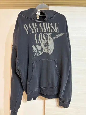 알케미스트 PARADISE LOST 후드티 블랙 그레이