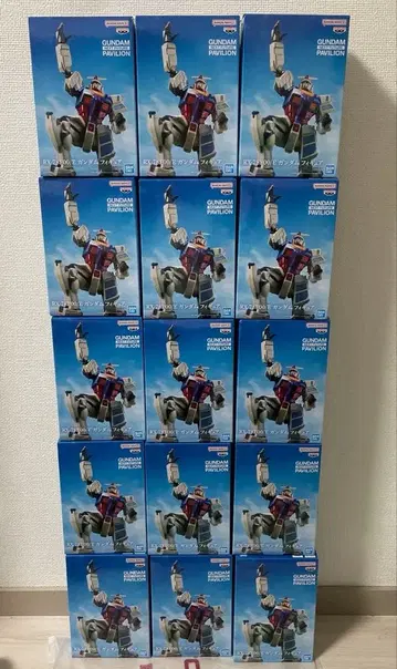 건담 오사카 만박 2025 피규어 남코 한정판 RX-78F00/E 15점