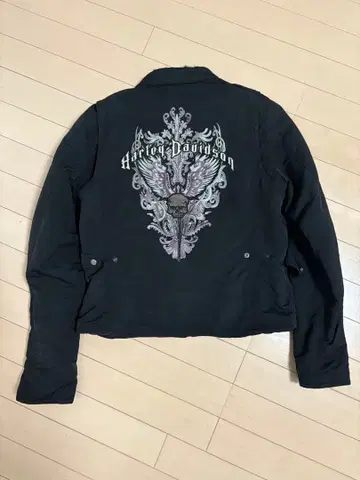 할리데이비슨 Harley Davidson 자수 자켓 블랙