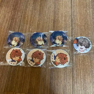 니지산지 EN 알반 녹스 캔뱃지 세트