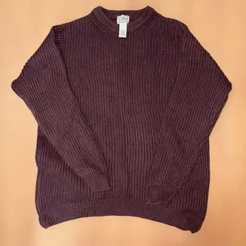 90s L.L.Bean 코튼 니트