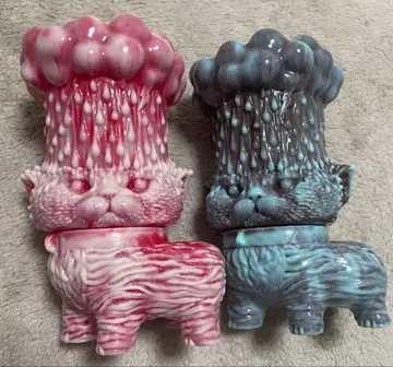 모코야마 쏟아지는 고양이 초코민트 육마블 세트 소프트 비닐