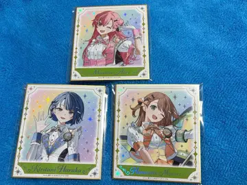 프로젝트 세카이 프로세카 감사제 색지 3장 MORE MORE JUMP!