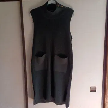 23 슬리브리스 원피스 38 다크 그레이