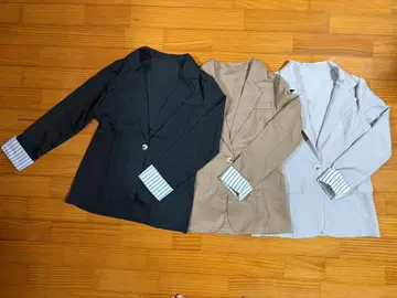 테일러드 자켓 3색 S 사이즈 3세트