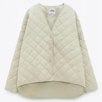 자라 퀼팅 자켓 코트