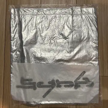 aespa 실버 에코백