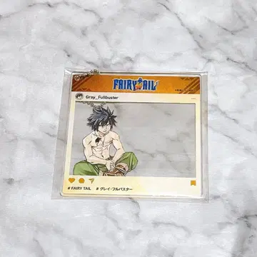 FAIRY TAIL 그레이 풀버스터 아크릴 키링 SNS풍