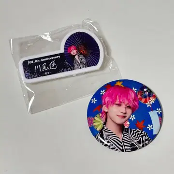 JO1 축제 캡슐 토이 명찰 캔뱃지 카와시리 렌