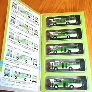 [ 새상품 미개봉 ] 토미텍 버스 컬렉션 도에이 버스 히노 세트 5대입
