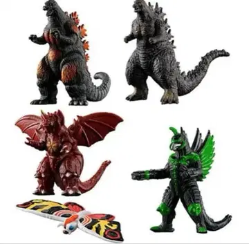 고질라 진격대전 새로운 방문자 총 5종