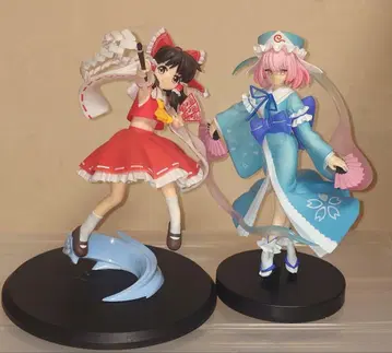 동방 Project 하쿠레이 레이무 사이교우지 유유코 피규어