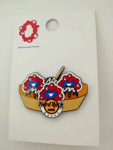하드록 카페 미야쿠미야쿠 타코야키 핀 배지