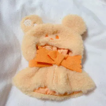 미사용 새상품 디즈니 스토어 유니베어시티 시크릿 판초 오렌지