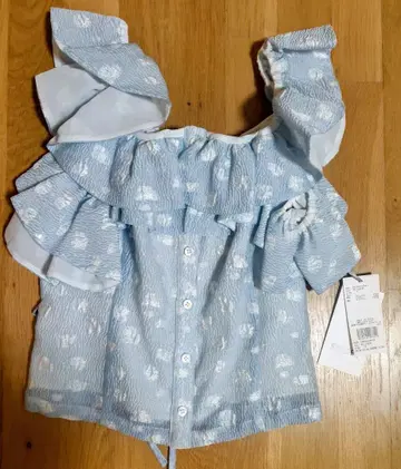 SNIDEL 플라워 자카드 블라우스 2025 봄/여름