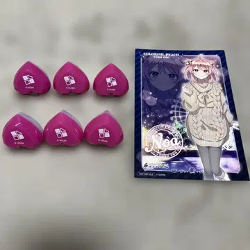 컬러풀 피치 토부 동물공원 링 라이트 엽서 노아