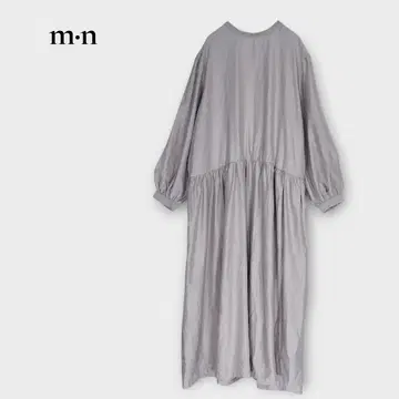 m.n 엠엔 티셔츠 원피스 긴팔 롱 플레어 루즈핏