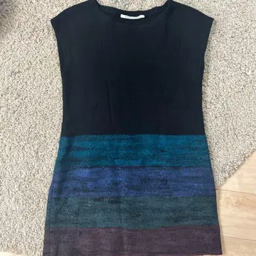 DIANE von FURSTENBERG 슬리브리스 스웨터 원피스 M