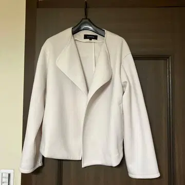 UNTITLED 종이상자 자켓 베이지