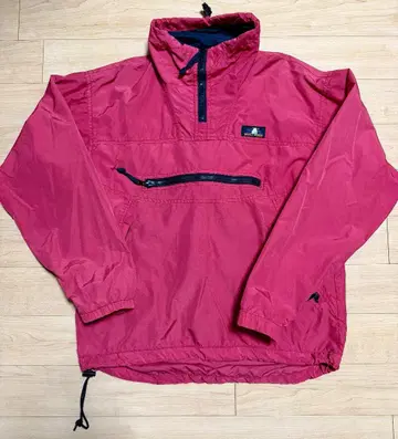 90s SIERRA DESIGNS (시에라 디자인) 아노락 후드티 빨간색