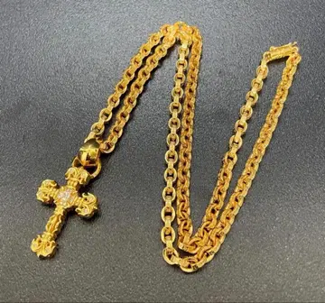 22K GP 가공 필리그리 페이퍼 체인 가격 인하