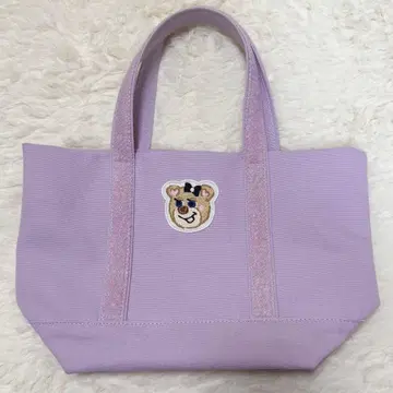 올드 테디걸 와펜 토트백