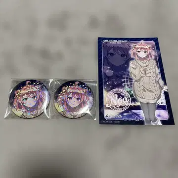 컬러풀 피치 토부 동물공원 캔뱃지 엽서 노아