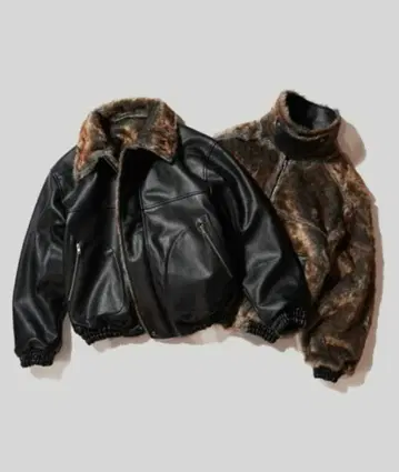 camphor wood 리버서블 플라이트 자켓 M leather