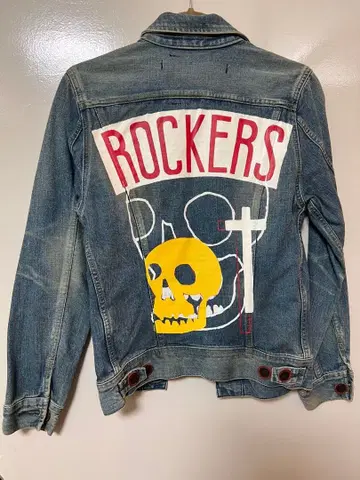 사이즈 S LEE RIDERS ROCKERS 데님 자켓 Lee