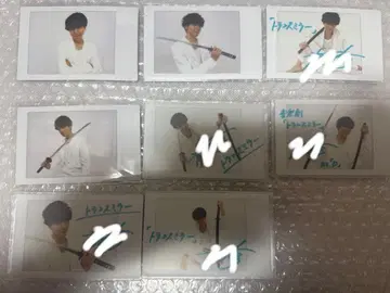 마에노 슈이치 친필 사인 폴라로이드